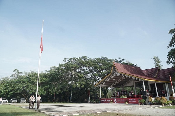 Upacara HUT RI di Riau Komplek RAPP